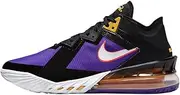 [Nike] Men's Lebron XVIII Low ACG Terra Black/White-Fierce Purple (CV7562 003) - 8