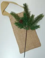 ARTIFICIAL *PINE* GREENERY PICK ~ 5 x 5 x 10-inch *(Listing One, Select Qty.)*