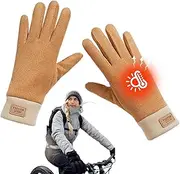 [Generic] Warm Running Gloves,Touchscreen Gloves for Women and Men | Thermal Winter Warm Cycling Gloves, Windproof Winter Gloves Keep Warm for Driving
