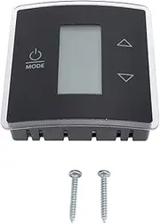 Gearwell Single Zone RV Thermostat, Digital AC Control Panel, Compatible with RVs Trailer, 3316250.712 LCD Temperature Display, Wall Mounted Climate Controller