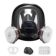 Genmitsu Reusable Respirator full Face Gas Cover
