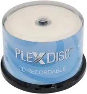 CD-R Blank Discs 700MB 52X Logo Top Recordable Media - 50 Pack Cake Box