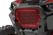 Custom Steel Aftermarket Grille for 17-18 Polaris RZR Turbo 1000 XP RZR Red HEX