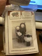 Midway Wool company Away in a Manger by Malanie Lott Kit