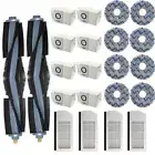 Brush Mop Filter Parts Set for Ecovacs Deebot X1 OMNI T10 TURBO Vacuum Cleaner