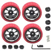 4Pcs/Set RC Wheel Rims & Tires Kit For Wltoys 144001 144002 144010 1/14 RC Car
