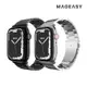 【預購】MAGEASY Apple 蘋果 Watch (42mm/44mm/45mm/49mm) MAESTRO 不鏽鋼鏈錶帶 手錶帶【容毅】