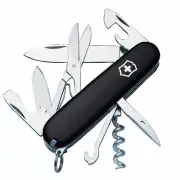 Victorinox Swiss Army Climber Black Pocket Knife - 14 Functions