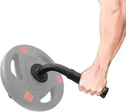 J Bryant Wrist Forearm Strengthener Fits 2 Inch Weight Plates, Arm Wrestling Hammer Bar With Barbell Clamp, Heavy-Duty Wrist Strength Equipment for Grip and Forearm Workout