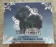 Sealed Pokemon Silver Tempest Pokemon Center Elite Trainer Box