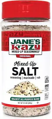 Jane's Krazy Seasonings Mixed Up Salt Canister 9.5 Ounce