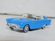 Busch 1/87 45239 Ford Thunderbird Cabrio Roof Closed 1956 Turquoise NIB