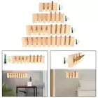 Coat Hat Rack Piano Keys Wall Hooks for Coats for Towels Jackets Kitchen