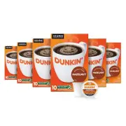 Dunkin' Hazelnut Flavored Coffee 60 Keurig K-Cup Pods