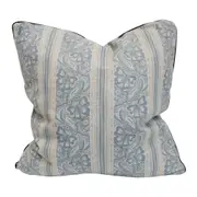 Seat Sofa/Bed Cushion Hemp Blue Indoor PolyLinen Home Decor Square 50x50cm