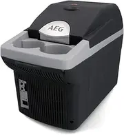 AEG Automotive Board-Bar BK 6 Thermoelectric Cooling and Warming Box 6 litres, 12 Volt for Car and Socket, Buckled in Car