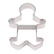 D.Line Stainless Steel Gingerbread Man Cookie Cutter 13cm