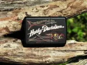 Zippo Lighter - Harley Davidson - Road Hog - American Legend - Model # 96989-06V