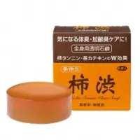 在飛比找Yahoo!奇摩拍賣優惠-鑫本鋪日本 旅美人 柿子 洗顏石 洗顏皂 手工皂100g