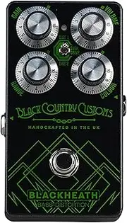 Laney Black Country Customs Blackheath Boutique Bass Effect Pedal Distortion, BCC