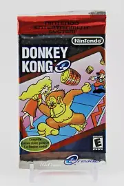 2002 Nintendo e-Reader Donkey Kong Pack 5 Card Set NES