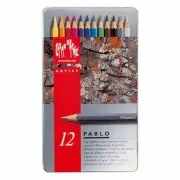 Caran D'ache 12 Color Pablo Set (666.312)