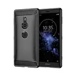 台灣現貨 碳纖維防摔殼 SONY XZ2 PREMIUM手機殼 孔位精準 TPU軟殼