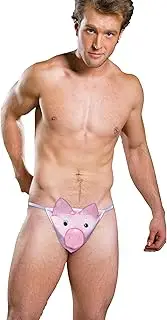 [SUNSPICE] Men String Gag gift Animal Thong