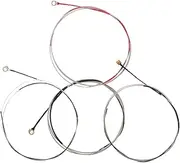 Totority 4pcs Violin Strings Replacement Set for Violins DIY Assembly Complete Kit for Easy Installation Great Sound Quality