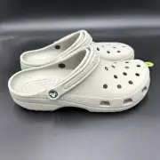 Crocs Classic Elephant Grey Clogs Slip On Comfort 10001-1ML Men’s Size 11