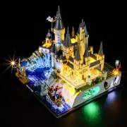 LED Light Kit Compatible with Lego Harry Potter Hogwarts Castle and Grounds