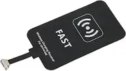 10W Wireless Charging Receiver, Foldable Plug Charging Receiver Patch, Micro USB Wireless Receiver for Micro USB Reverse Interface Mobile Phones