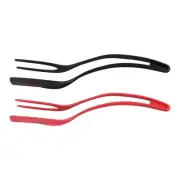 Ergonomic Handle for Comfortable Flipping 2 in 1 Spatula and Clamp Grip