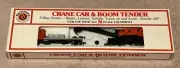 Vintage Bachmann N Scale Amtrak Crane Car & Boom Tender - New