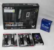 Intel i9-12900K, ASUS Z790-Plus TUF Gaming, 64GB DDR5 RAM & 1TB Hynix NVMe SET