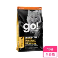 在飛比找momo購物網優惠-【Go!】低致敏鴨肉16磅 貓咪低敏系列 單一肉無穀天然糧(