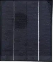 6W 6V Monocrystalline Silicon Solar Panel Outdoor Charger Power Supply Mini Efficient Energy Saving Mini Solar Kit Portable Solar Generator for Outdoor Camping