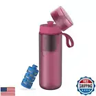 PHILIPS Water GoZero Active BPA-Free Water Bottle with Fitness Tap Water Filt