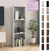 Book Cabinet/TV Cabinet Chipboard Living Room Organiser Multi Colours vidaXL
