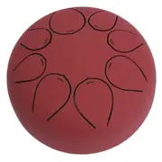 5 Inch Ethereal Drum Steel Tongue Percussion Musical Drum With Drum Stick Carry Bag