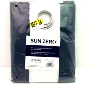 Sun Zero Lichtenberg Striped 54"x84" One Panel Curtain Window Covering
