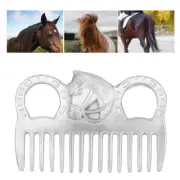 Metal Horse Comb Portable Horse Mane and Tail Comb Horse Grooming Comb Livestock
