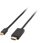 LC6154 Mini Displayport To HDMI - 3M Plug To Plug Mirror or Extend Your Desktop Onto an HDMI
