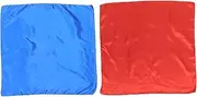 [CATIEBYE] 2pcs Simple Neck Scarves for Girls Solid Color Neckerchiefs Comfortable Fashion Accessory for Birthday and Prom Versatile Retro Style