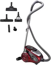 [Hoover] XP 25 XARION PRO XP81 XP25 Allergy Care Bagless Vacuum Cleaner 1.5 litres, Red/Grey