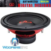 DD AUDIO SW12a-D4 12" SUB WOOFER 600W DUAL 4-OHM CAR SUBWOOFER BASS SPEAKER NEW