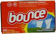Bounce Outdoor Fresh Fabric Softener Sheets, 40 Count (Pack of 3)