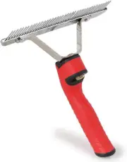 Extra-Large Pet Grooming Rake Comb Beauty Dematting Tool Comb for Medium Large Dog German Shepherd