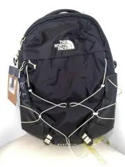THE NORTH FACE BOREALIS BLACK BACKPACK Travel School Laptop Hiking Padded NWT