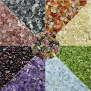 1000g Crushed Gemstone Chips Stone Undrilled Tumbled Crystal Quartz Decor DIY